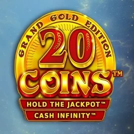 20 Coins Grand Gold Edition casino game by Wazdan – featured logo at Betista Casino