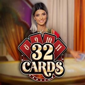 32 Cards casino game by Ezugi – featured logo at Betista Casino