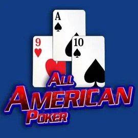 All American Poker slot visual from RTG (Reel Time Gaming) available on betistaa.it