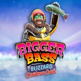 Bigger Bass Blizzard Christmas Catch slot logo by Pragmatic Play at Betista Casino
