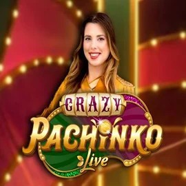 Crazy Pachinko logo by Evolution at Betista Casino