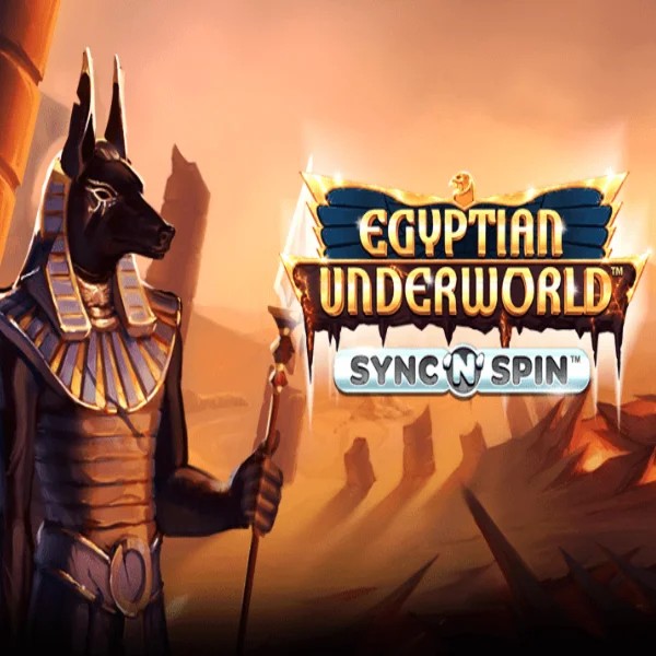 Egyptian Underworld logo by Greentube at Betista Casino